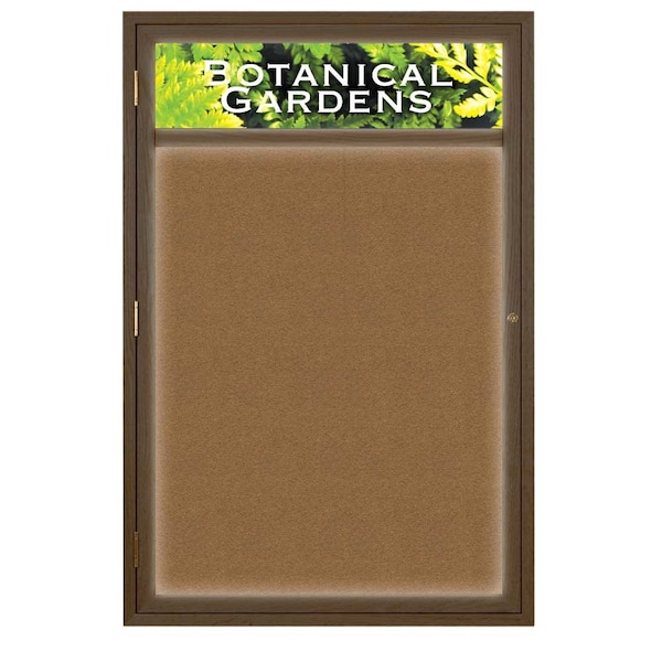 Open Faced Traditional Rounded Corkboard